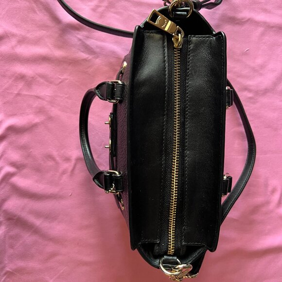 Coach Blake 25 & Blake Mini Carry Alls - Matching Mommy & Me Black Satchels - Picture 16 of 16